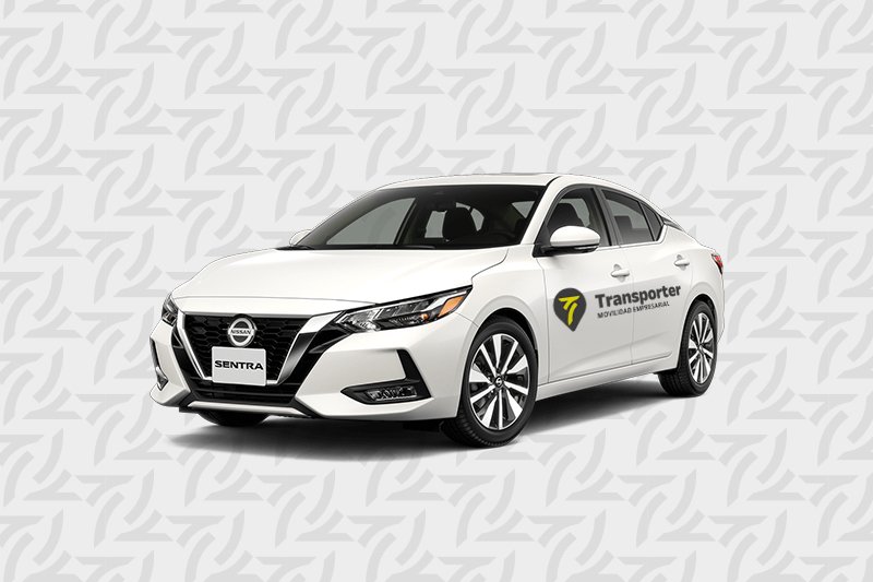 Auto privado de 4 pasajeros para servicios de transporte empresarial